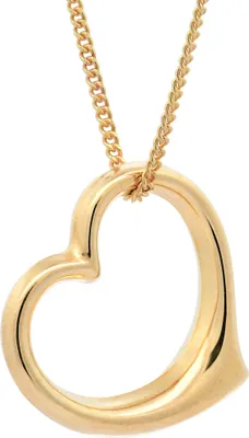 Produktbild von Gold Anhänger Swingheart  mit Goldkette massiv 333-8 Karat Gold 45 cm
