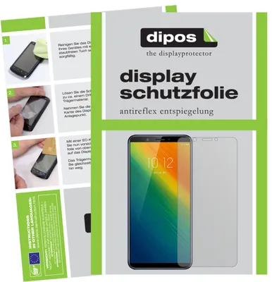 Produktbild von 6x Schutzfolie für Lenovo K5 Note 2018 matt Displayschutzfolie Display Schutz