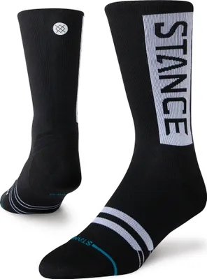 Produktbild von Stance OG Ultra Light Freshtek Crew Socken Schwarz 1 Paar