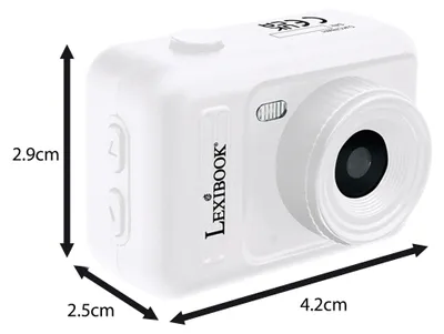 Produktbild von Schlüsselanhänger Mini-Digitalkamera Weiß