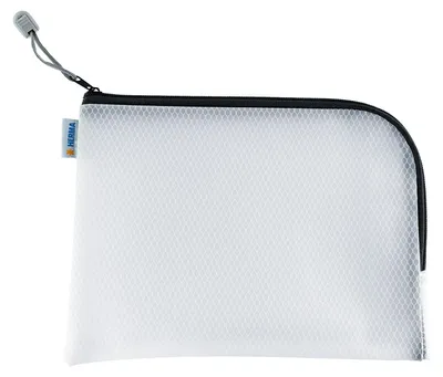 Image de HERMA 20021 Pochette universelle A5 noire 26x20cm fermeture éclair sur coin