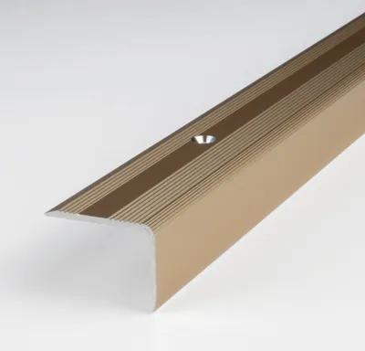 Produktbild von PROVISTON | Treppenkanten- & Winkelprofil | Aluminium | 30 x 22 x 2700 mm | Bronze Hell | Winkel