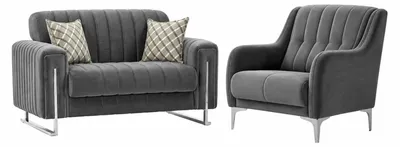 Produktbild von Sofa Set Kochi, Grau Stellvariante 2+1