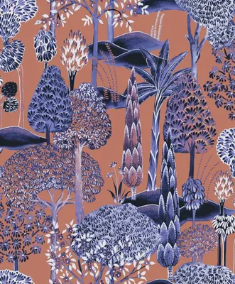 Obrázok produktu pre Khroma by Masureel Natura fioletowym - 630957 - 53 cm x 10,05 m