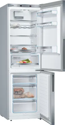 Obrázok produktu pre Bosch Serie 6 KGE36AICA, 308 L, SN-T, 14 kg/24h, C, Priehradka Fresh Zone, Nerezová oceľ