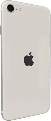 Produktbild von iPhone SE (2022) in Weiss mit 256GB Speicher