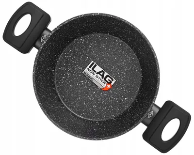 Image de Epewex Poêle 20cm Antiadhésive ILAG Épaisse avec Couvercle
