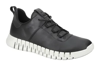 Produktbild von Ecco GRUUV Herrenschuhe - bequeme Schnür Halbschuhe schwarz Freizeit NEU