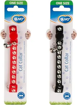 Produktbild von Duvo+ Katzenhalsband Pfoten Nylon