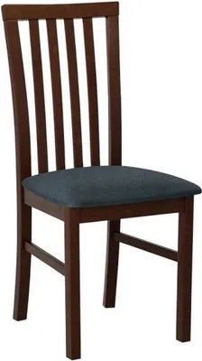 Immagine prodotto di Sedie da tavolo da pranzo FRATONIA 1 - noce / blu