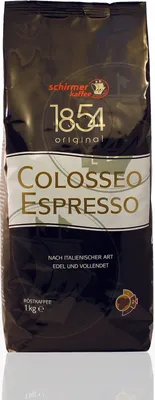 Produktbild von Schirmer 1854 Colosseo Espresso - 1kg Kaffeebohnen