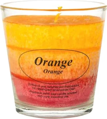 Produktbild von Duftkerze Orange im Glas
