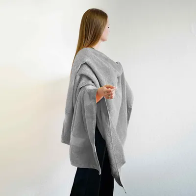 Immagine prodotto di set di asciugamani in spugna Carli - 100% cotone - Oekotex 500 GSM - Asciugamani in spugna - Asciugamano da bagno, asciugamano da bagno grande 100x150 cm - Grigio pietra
