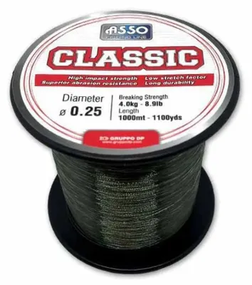 Produktbild von Asso Classic 1000 M Monofile Schnüre Silber 0.350 mm Silber 0.350 mm
