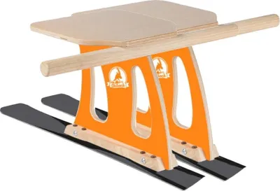 Obrázok produktu pre SkiBock RACE ski toboggan 2-piece kit ski snow toboggan winter craft kit orange