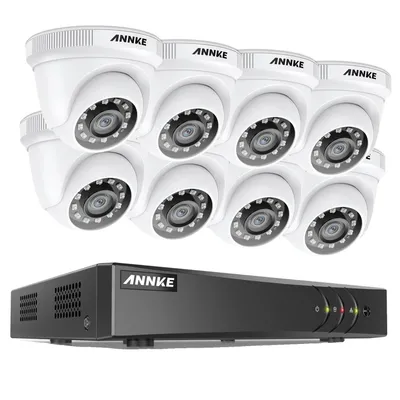 Produktbild von Videoüberwachungssystem, 8CH Konnektivität, 1080P Auflösung, DW81KD-58BM-b, 1T