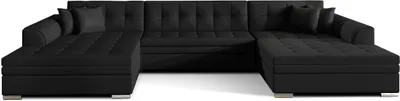 Produktbild von Wohnlandschaft U-Form Vera XXL Sofa mit Schlaffunktion Farbe Soft 11