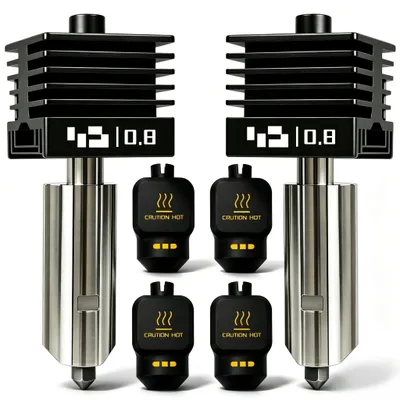 2er-Set 0,8 mm P2S Hotend für 3D-Drucker