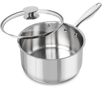 Productafbeelding van MICHELANGELO Steelpan, 2,8 liter, roestvrij staal, antiaanbaklaag