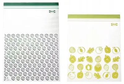 Produktbild von IKEA ISTAD Beutel 30 Stück Wiederverwendbar Frischhaltebeutel