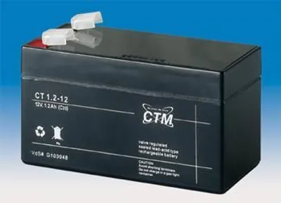 Produktbild von Ctm Ct 1,2 -12 Agm Bleiakku12V 1,2Ah 10400