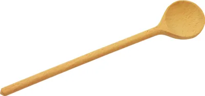 Produktbild von Holz Löffel rund 25cm Naturholz