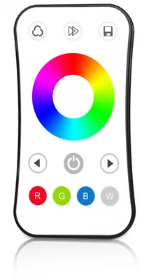 Obrázek produktu pro Bezdrátové RGBW LED dálkové ovládání k osvětlení SENTIOTEC, 1 zónové