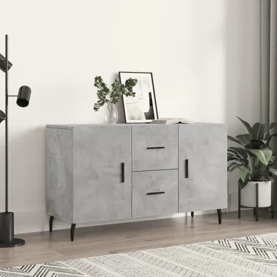 Immagine prodotto di vidaXL Credenza grigio cemento 100x36x60 cm materiale a base di legno