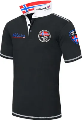 Zdjęcie produktu dla Nebulus koszulka polo BENTER mężczyźni, koszulka, bluza, polo, Q806 - mężczyźni, czarny, XXL