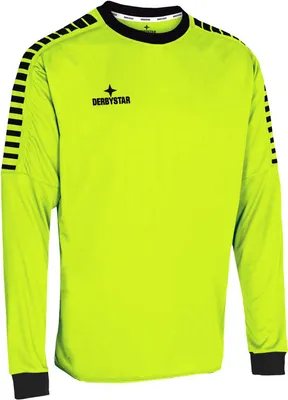Produktbild von DERBYSTAR Hyper Torwarttrikot, Gr.140, gelb schwarz