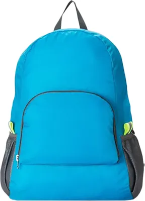 Obrázok produktu pre Skladací turistický batoh 16L nepremokavý ľahký s viacerými vreckami na vonkajšie cestovanie modrý