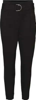 Zdjęcie produktu dla Spodnie Vero Moda Bailey Petite, czarne, rozmiar XL / 28, damskie, czarne, rozmiar XL