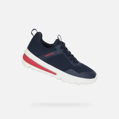 Produktbild von Geox Dunkelblaue Jungen-Sneaker von Activart 32