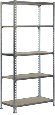 Zdjęcie produktu dla Regał metalowy MADERCLICK 5/400 GALVA/MADEIRA