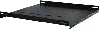 Obrázok produktu pre XtendLan Police 350mm pre stojanové rozvádzače ECO, hĺbka 600, 60kg nosnosť, čierna