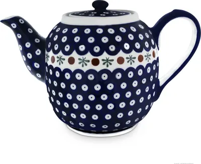 Produktbild von Original Bunzlauer Keramik 1,5 Liter Teekanne Ø27,2 cm Design 41