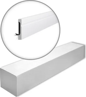 Produktbild von NMC FD11-box WALLSTYL Sockelleisten 1 Karton SET mit 13 Stuckleisten | 26 m