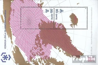 Produktbild von Briefmarken Island 2009 Mi Block46 (kompl.Ausg.) postfrisch Polarregion