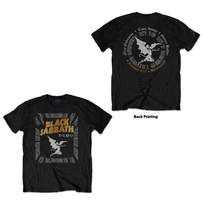 Produktbild von Black Sabbath The End Demon Black XL T-Shirt