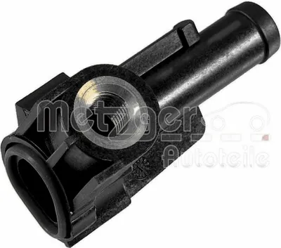 Produktbild von METZGER 4010421 Kühlmittelflansch für FIAT PUNTO (188) Wasserflansch