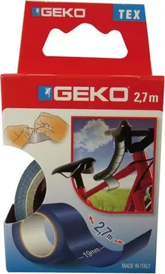 Produktbild von Gewebeklebeband, beschichtet, 19 mm x 2,7 m, Blau - Geko