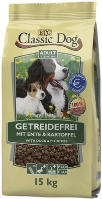 Produktbild von Classic Dog Ente & Kartoffel getreidefrei 15kg