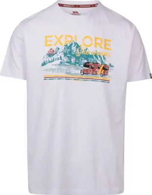 Image de Trespass - T-shirt "Thelon" pour homme TP6972 (XXL) (Blanc)