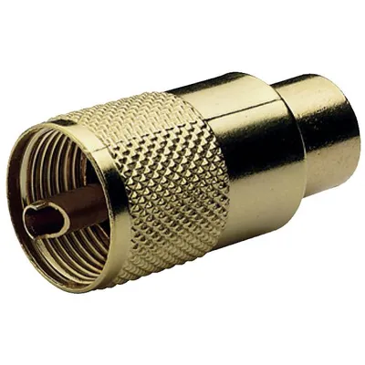 Produktbild von Glomex UKW-Stecker PL259 auf 10 mm Kabel (RG213) vergoldet