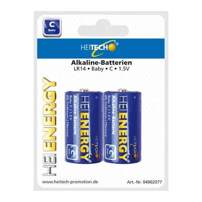 Zdjęcie produktu dla 2 baterie alkaliczne Baby C LR14 1,5 V