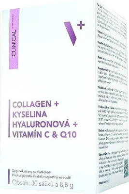 Produktbild von Kollagen + Hyaluronsäure + Vitamin C + Q10, 30 Beutel à 8,8 g