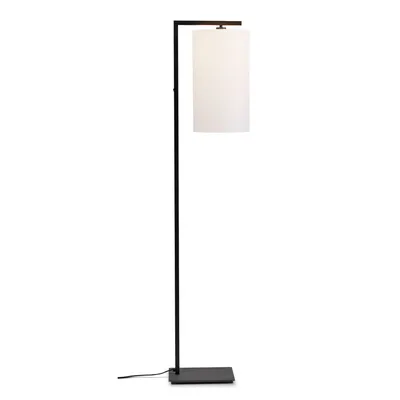 Produktbild von it's about RoMi - Stehleuchte Boston - Schwarz/Weiß - 30x25x160cm für Wohnzimmer, Schlafzimmer