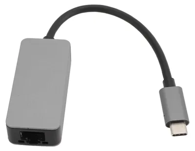 Image de Adaptateur USB-C vers Ethernet 2,5 G RTL8156B : adaptateur réseau Ethernet externe de type C vers RJ45 pour Windows XP, 10, 7, 8 et Linux