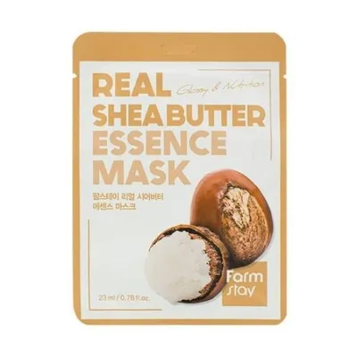 Produktbild von FARMSTAY Real Essence Maske Shea Butter Gesichtsmaske 23ml