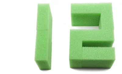Filterschaumstoff-Pads für Juwel Standard/BioFlow 6.0, 12 Stück